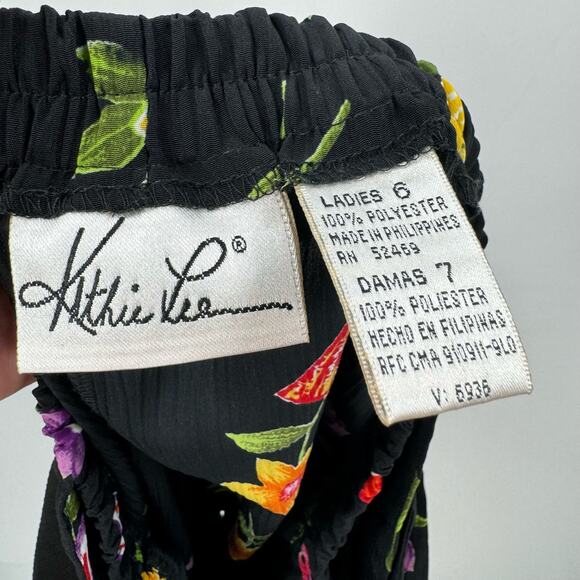 Vintage 90s Kathie Lee Garden Patterned Skort - Picture 5 of 5